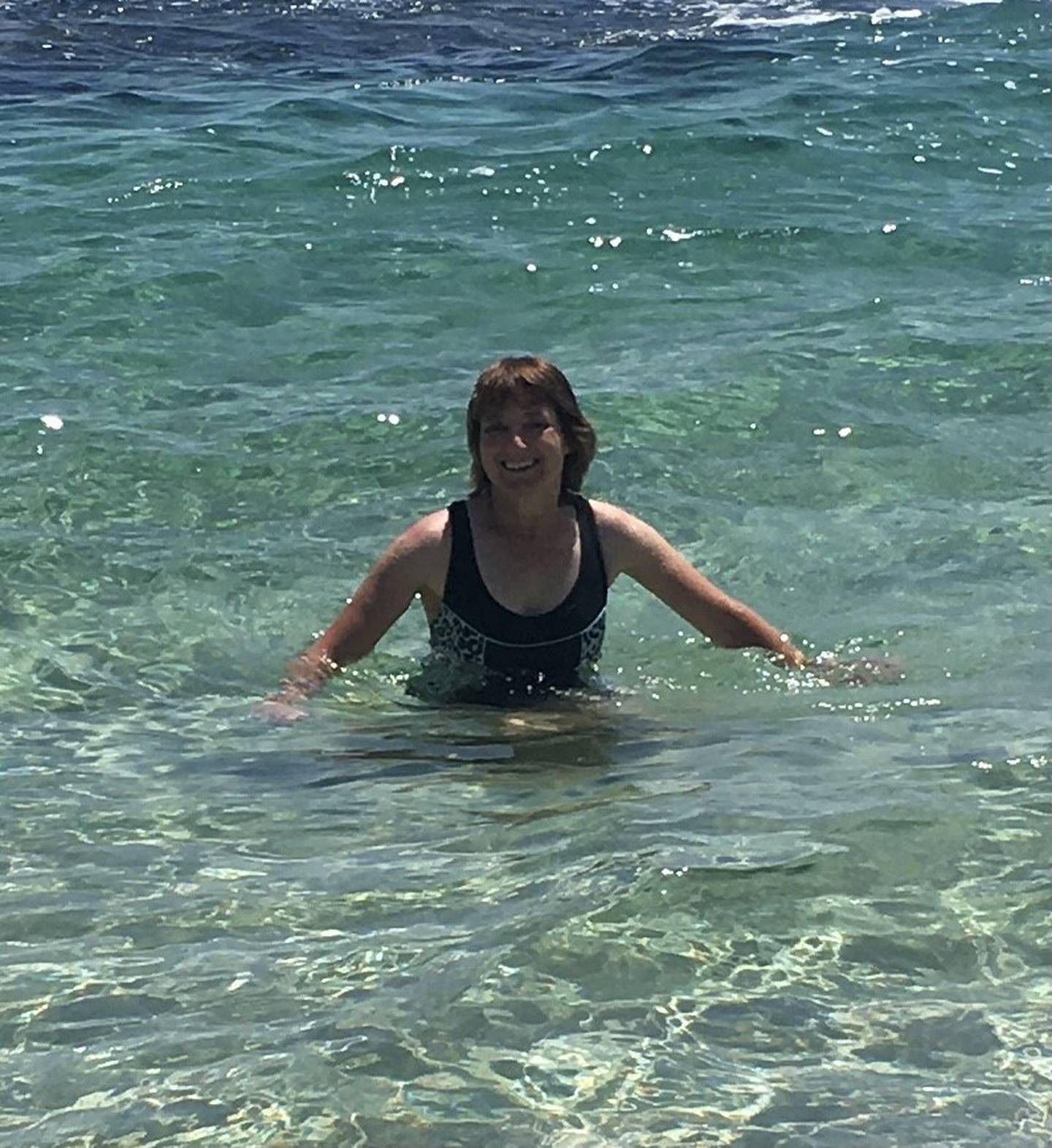 Sharyn Gallagher in February 2020 before she caught Covid-19. Photo: Supplied