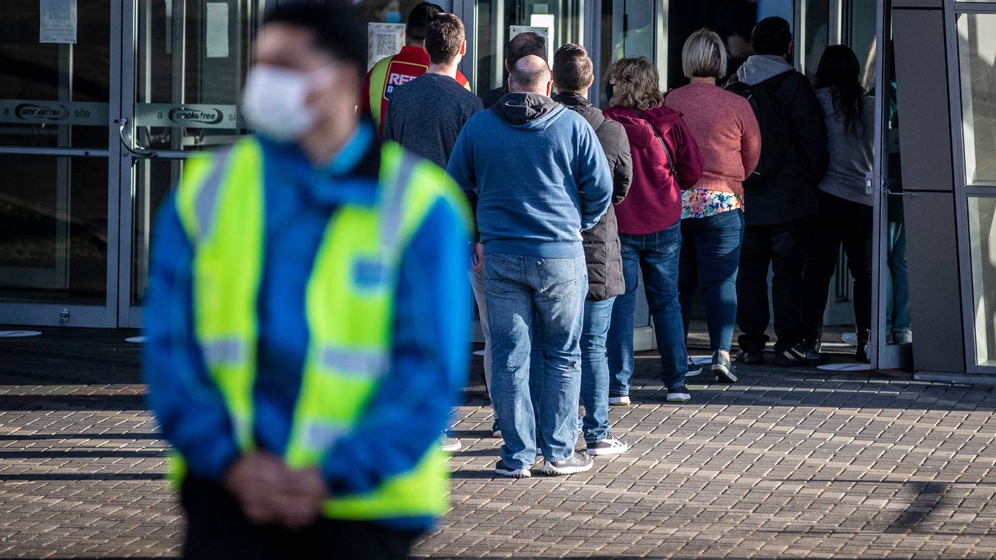 South Aucklanders queue for New Zealand's first mass vaccination event, which aims to get more...