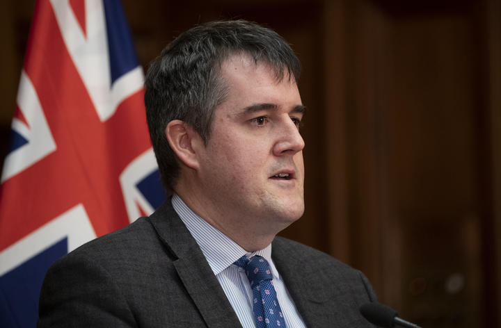 National Party Covid-19 spokesperson Chris Bishop. Photo: RNZ 