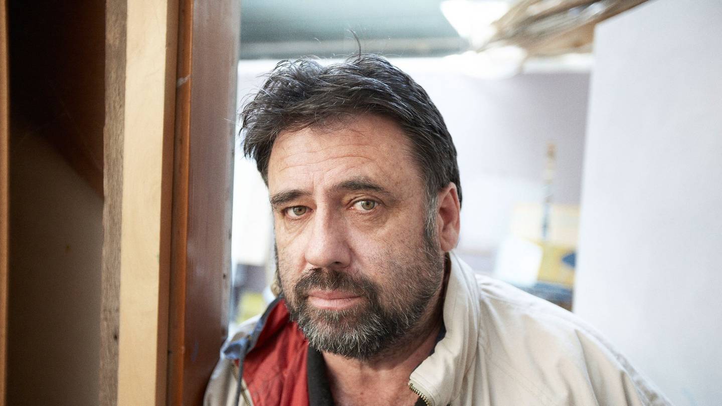Eion Stevens was a prolific artist until he stopped painting a few years ago. Photo : NZ Herald
