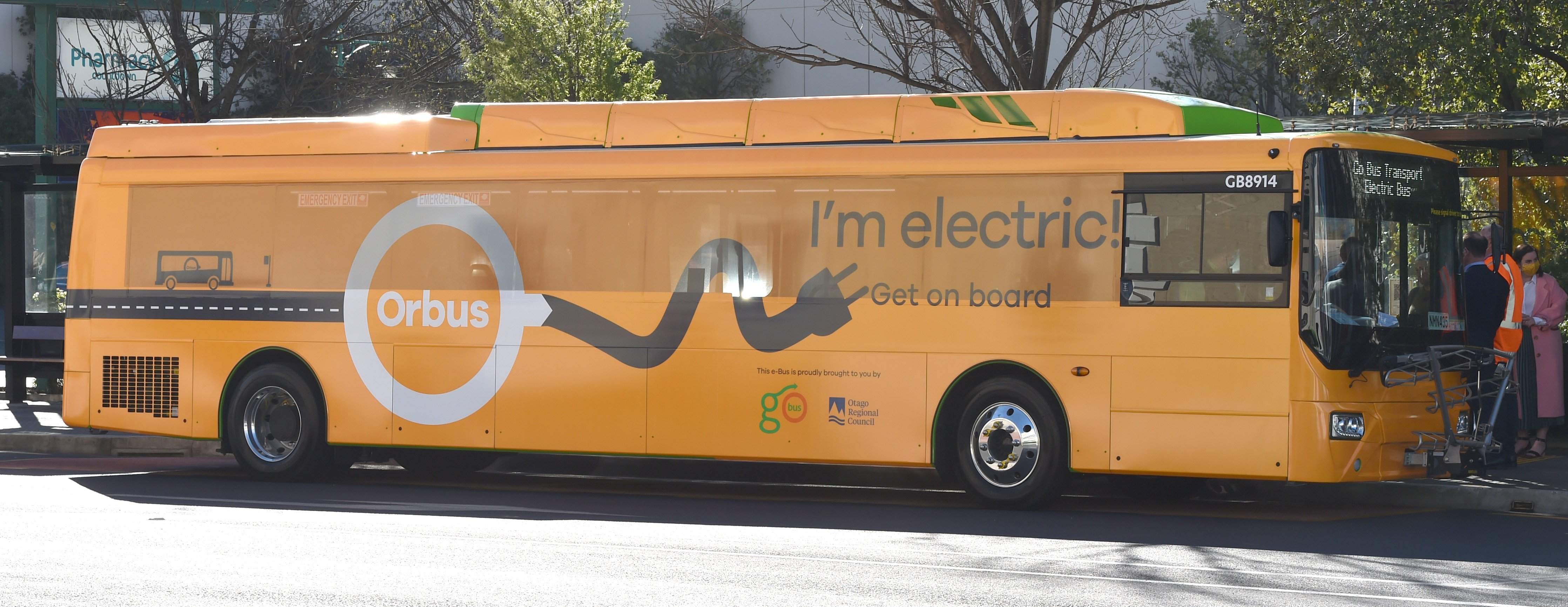 GoBus Dunedin’s new electric bus. PHOTO: GREGOR RICHARDSON