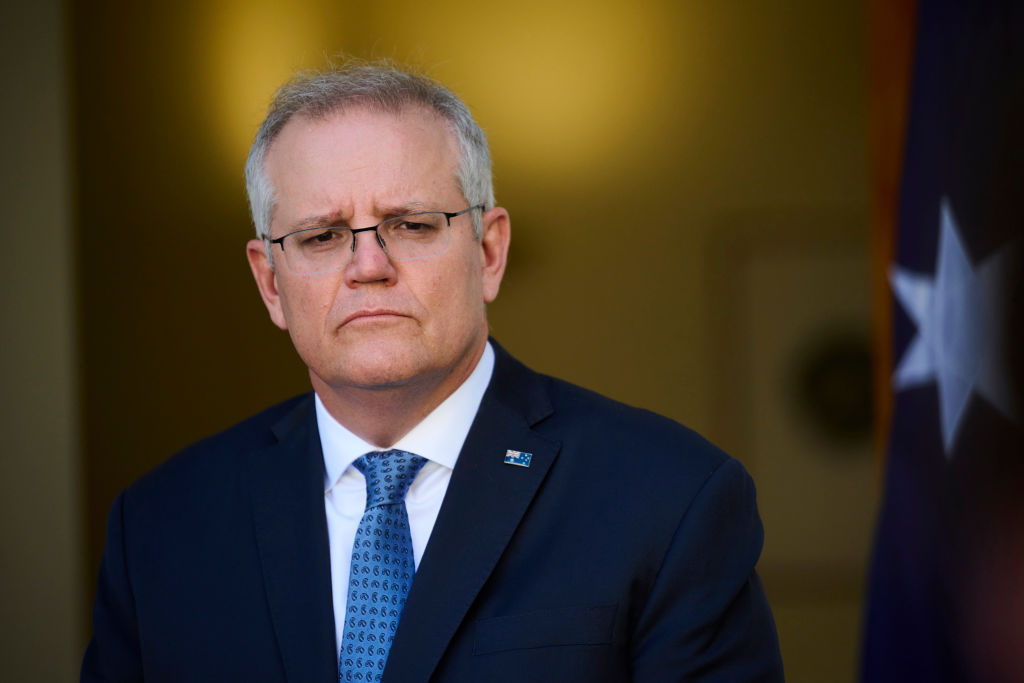 Health authorities granted Scott Morrison an exemption to return to Canberra with his movement...