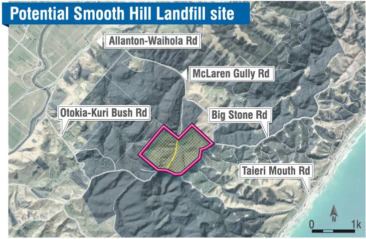 The Dunedin City Council is in the process of developing a new landfill at Smooth Hill in Big...