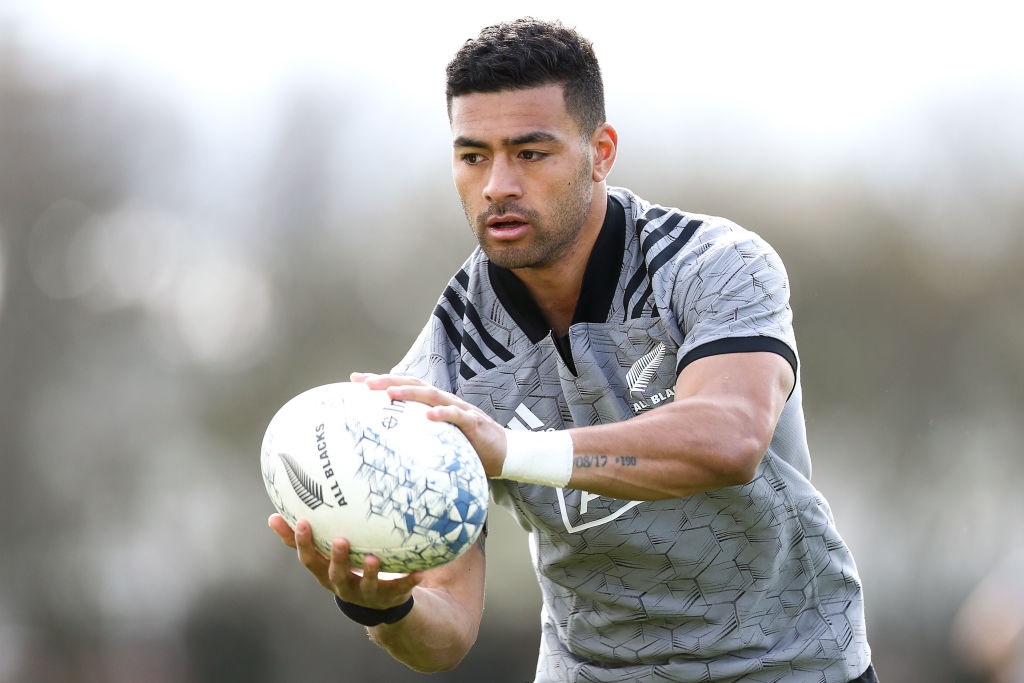 Richie Mo'unga is the only All Black that played on Saturday to remain in Japan. Photo: Getty Images