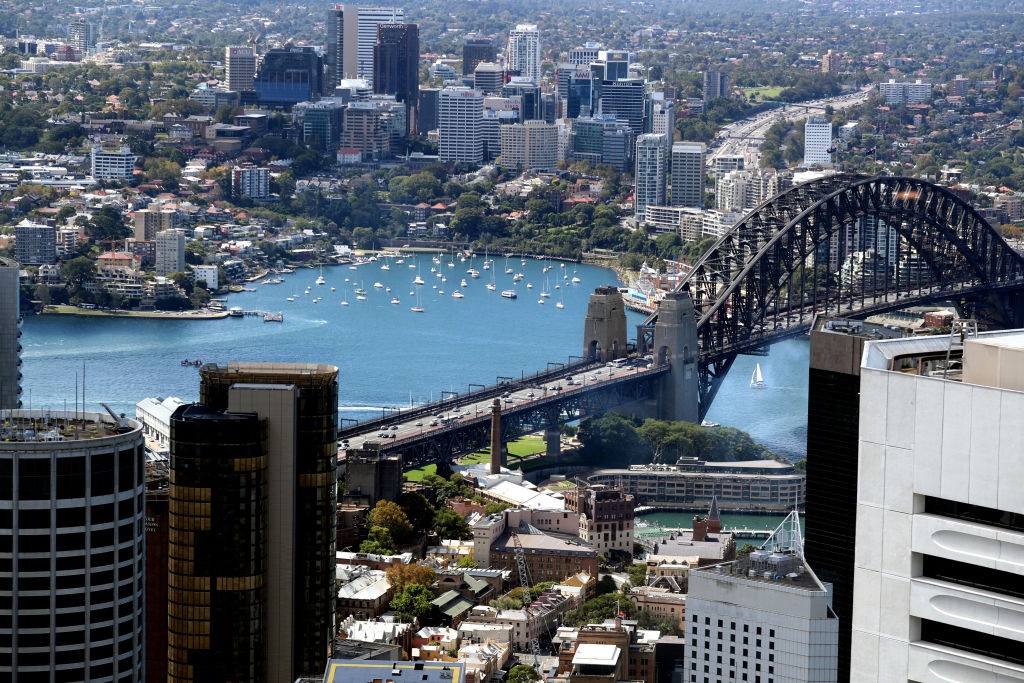 Sydney temperatures are expected to peak on Thursday and Friday. Photo: Getty Images 