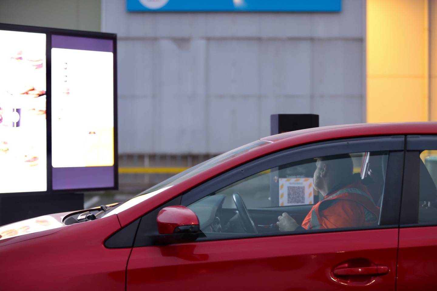 Cars were lining up at a McDonald's in Christchurch this morning. Photo: NZ Herald