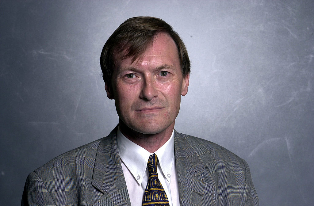 David Amess. Photo: Getty