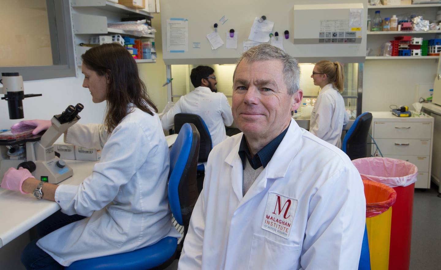 Malaghan Institute head and immunologist Professor Graham Le Gros. Photo: NZ Herald 