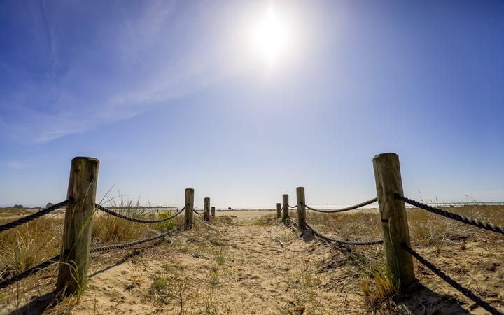 New Brighton Beach. Photo: RNZ 