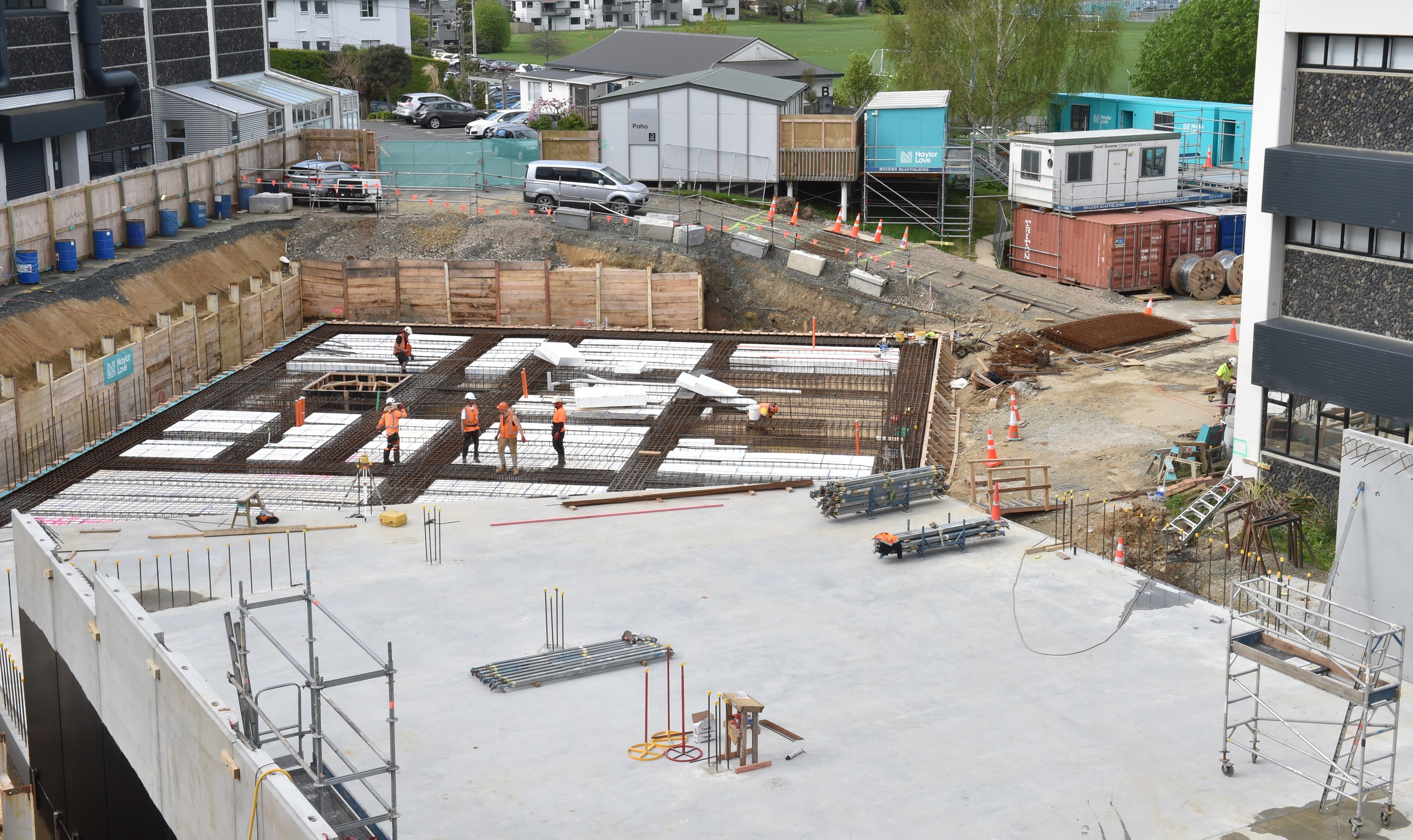 Work is continuing on Otago Polytechnic’s new Trades Training Centre, which is expected to be...