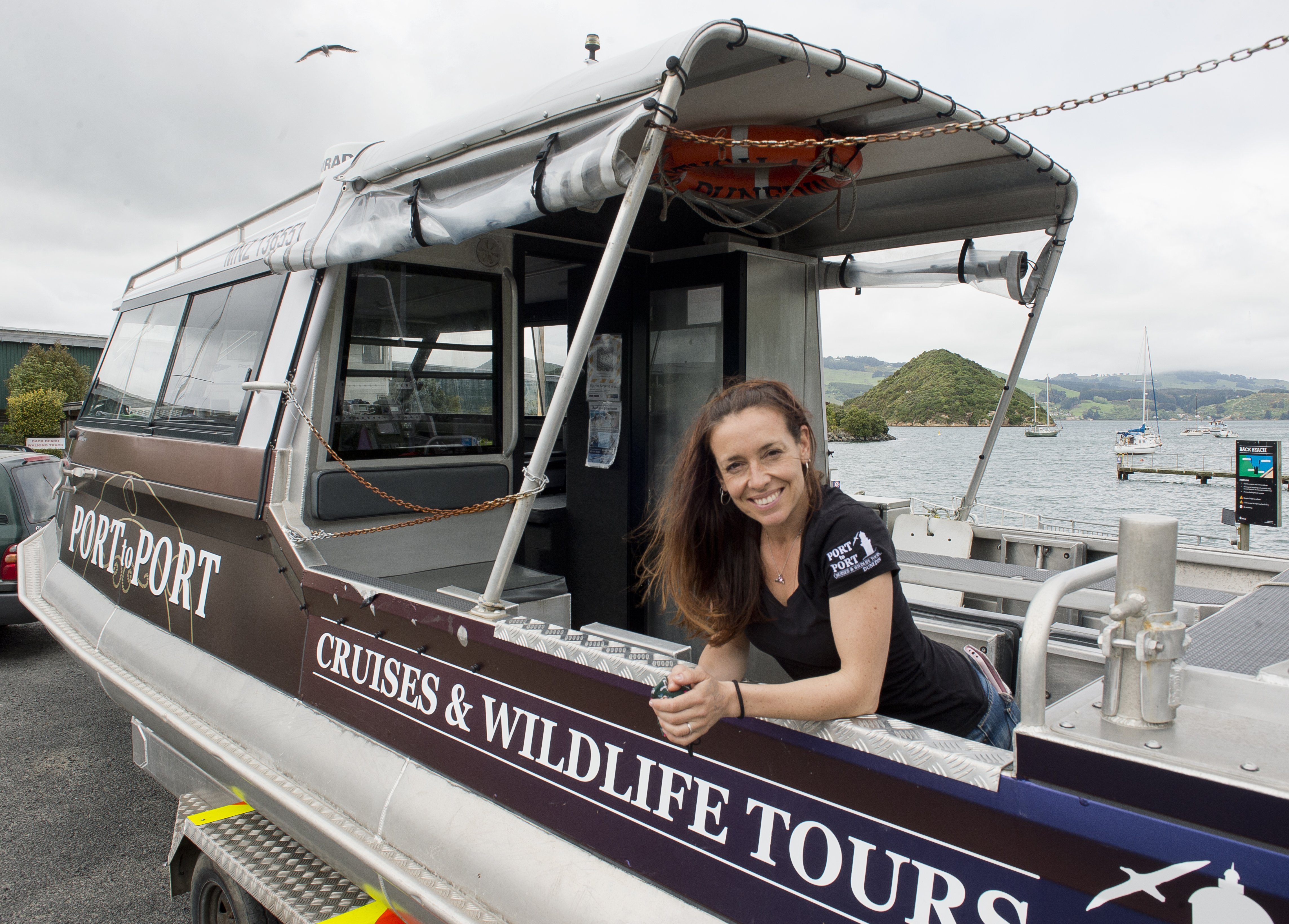 Dunedin Port to Port skipper and wildlife tour operator Rachel McGregor has decided to take only...