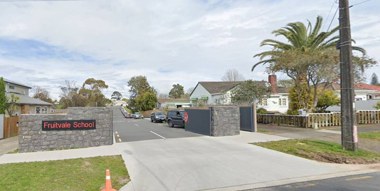 A child at Fruitvale School in New Lynn, West Auckland, has tested positive for Covid-19. Image:...