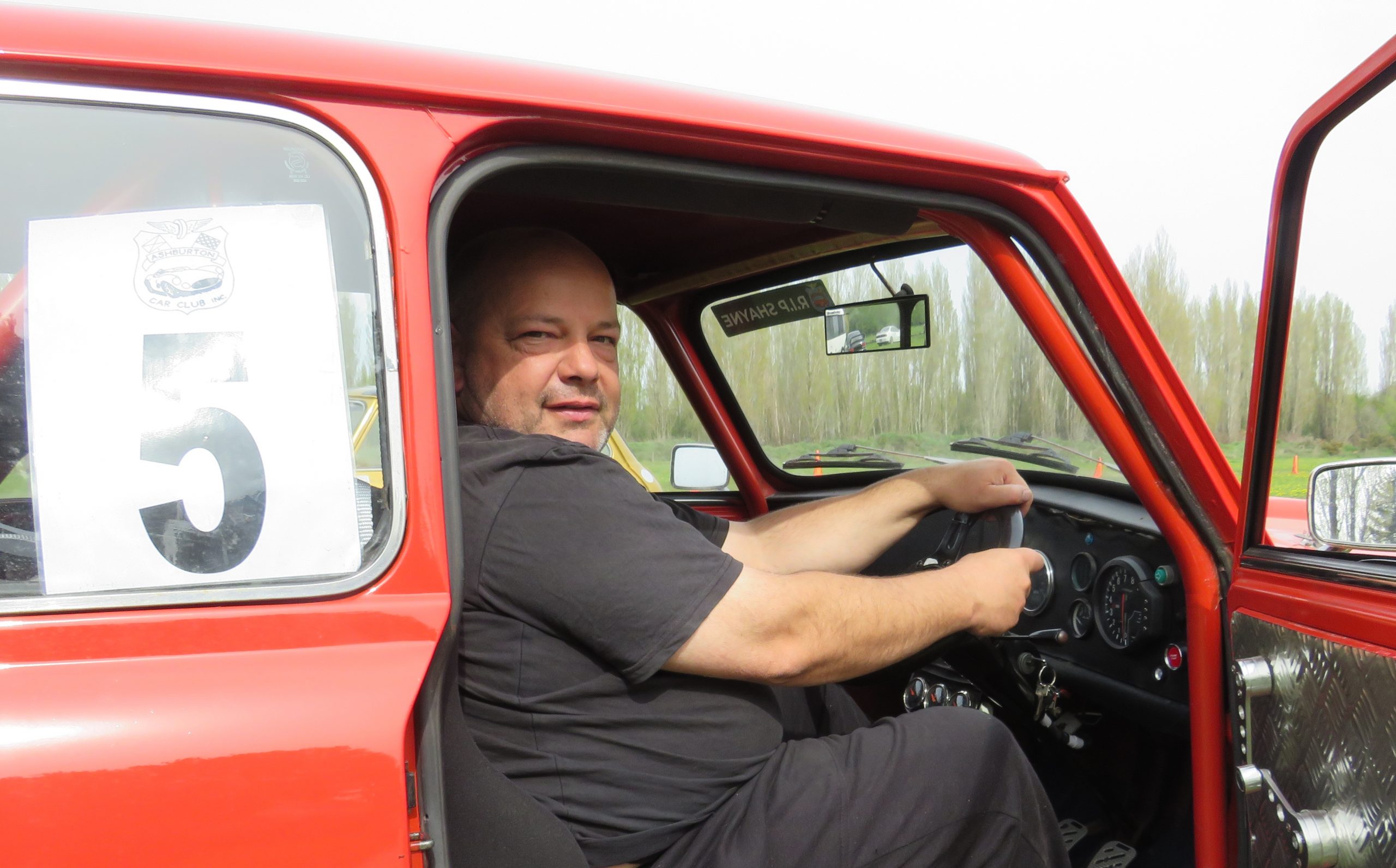 James Storey has a small collection of cars in various stages of restoration. Photo: Supplied