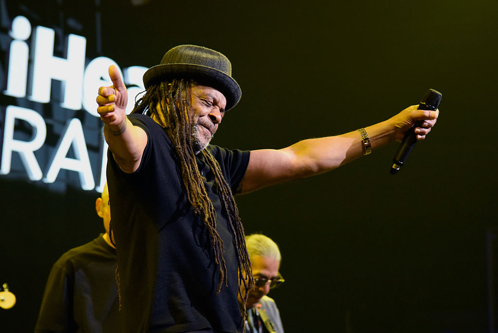 Astro of UB40 performs on stage during the iHeart80s Party 2017 at SAP Center in San Jose,...