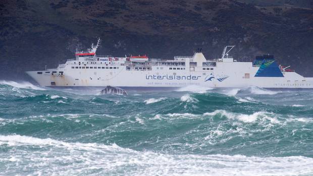 A family was showered in urine on the Interislander ferry this week. Photo: NZ Herald