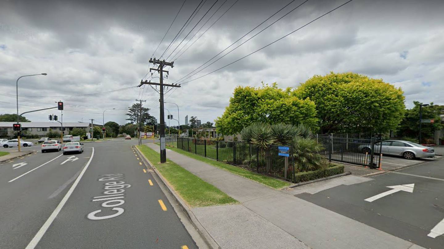 College Rd in Northcote, where the child was found. Photo: Google