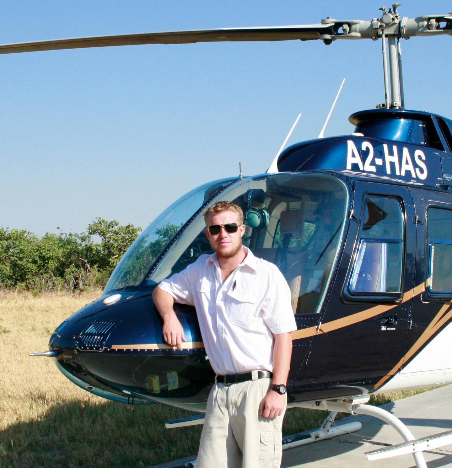 Pilot Mitch Gameren died along with six tourists from the UK and Australia. Photo: supplied 