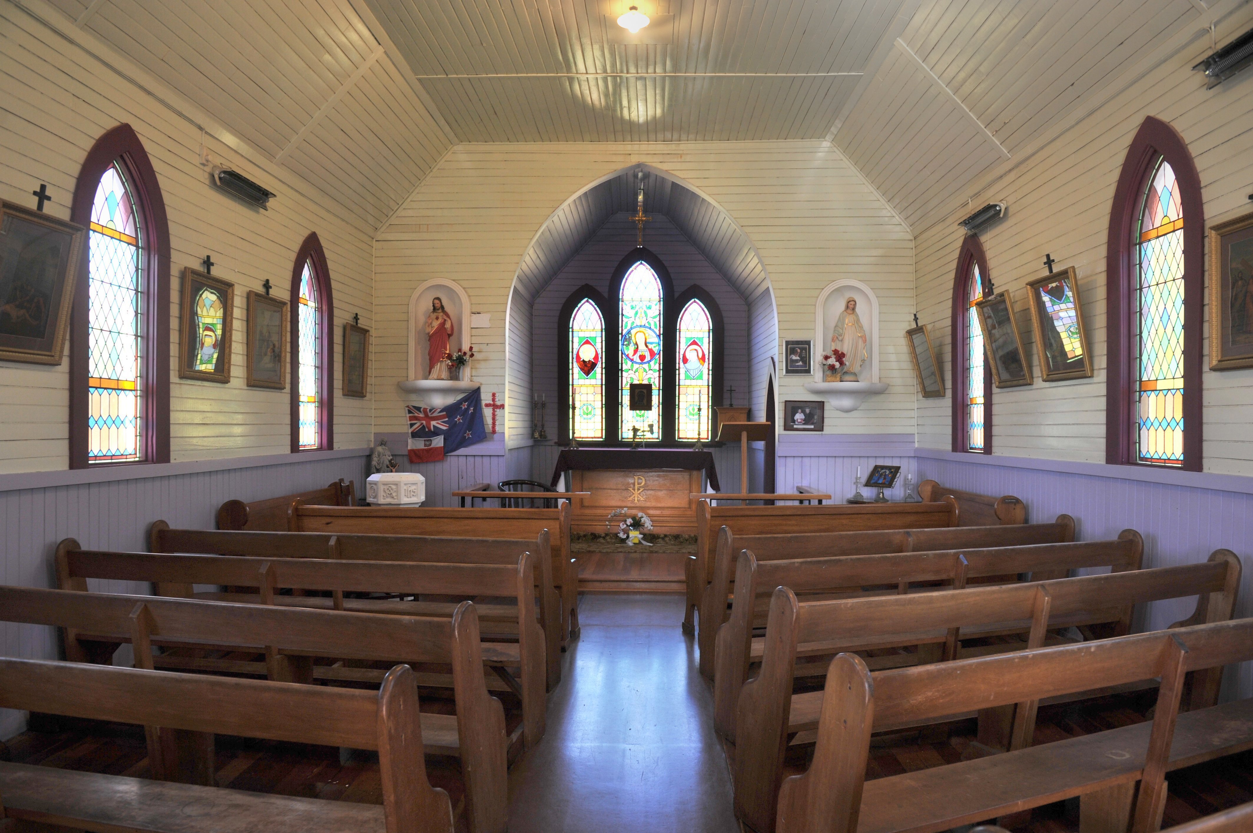 The Polish church in Broad Bay. PHOTOS: CHRISTINE O’CONNOR