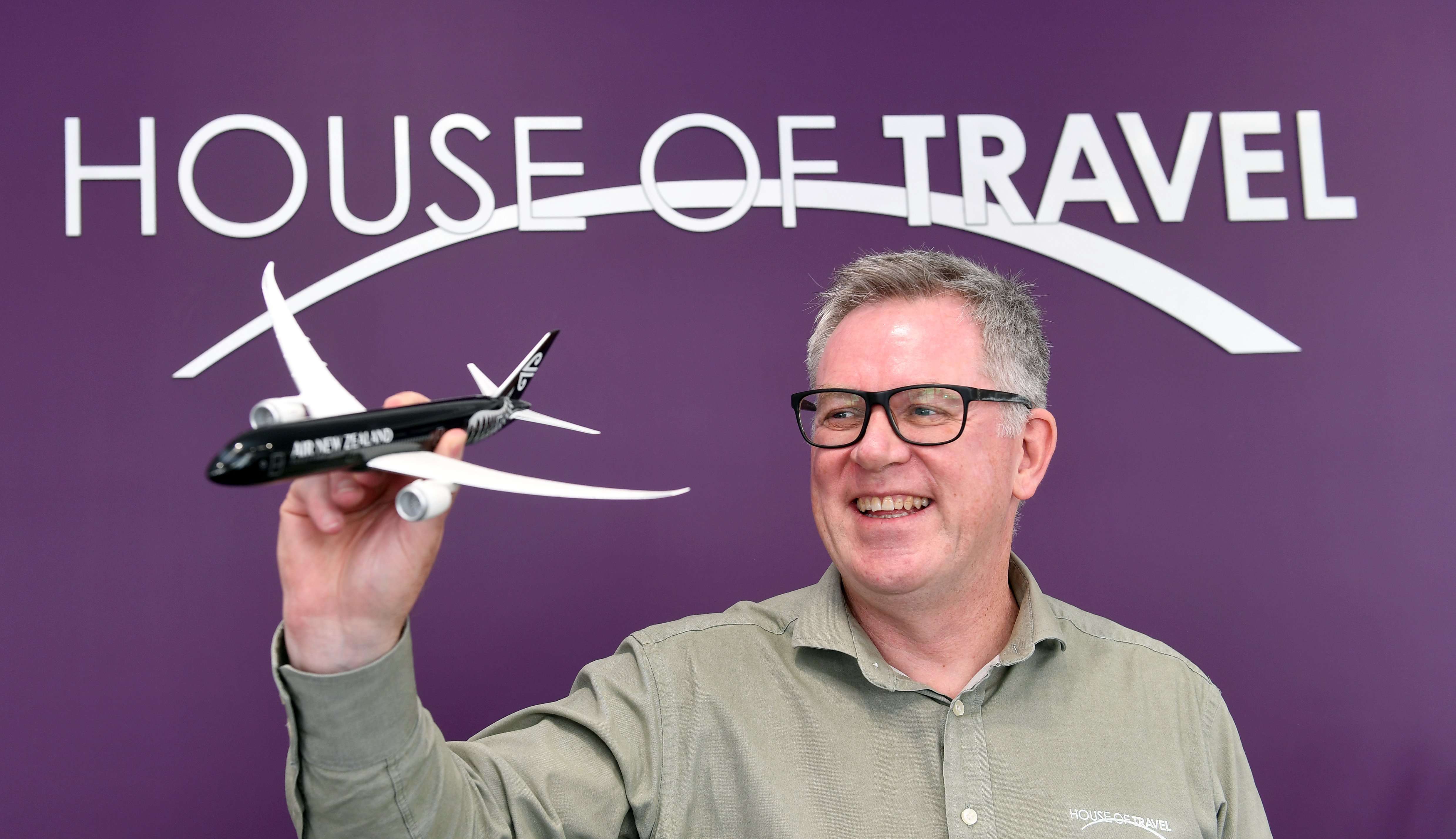 House of Travel Dunedin owner Tony Boomer was flat out dealing with a rush of inquiries following...