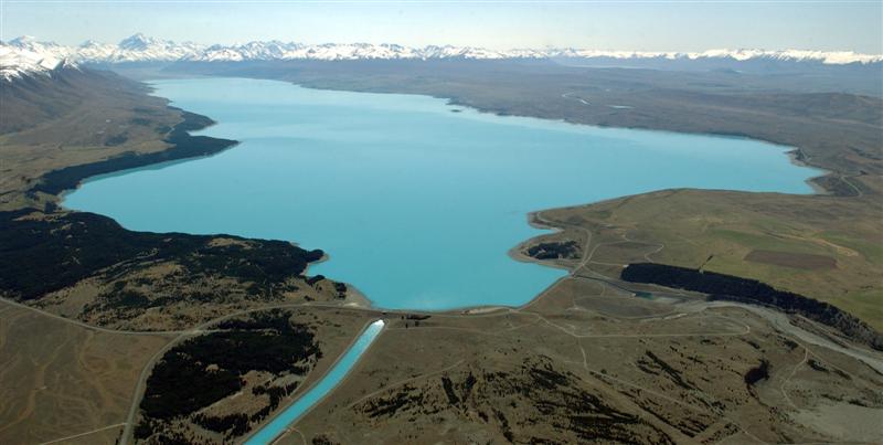 Lake Pukaki, near where the crash occurred. Photo: ODT files 