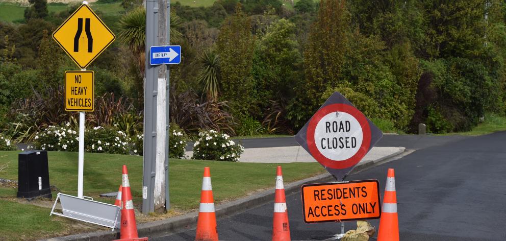 A body was found at a Glenleith property in October. Photo: Gregor Richardson