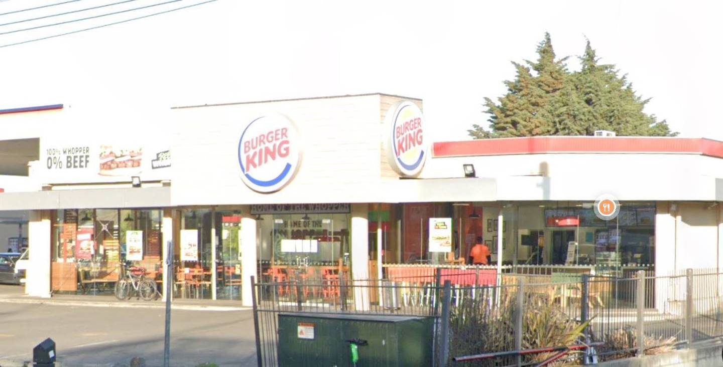 Burger King Shirley staff have been spoken to following the incident, a spokeswoman for the fast...