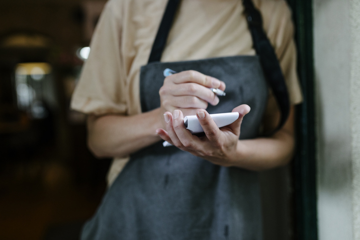 waiter cafe worker getty