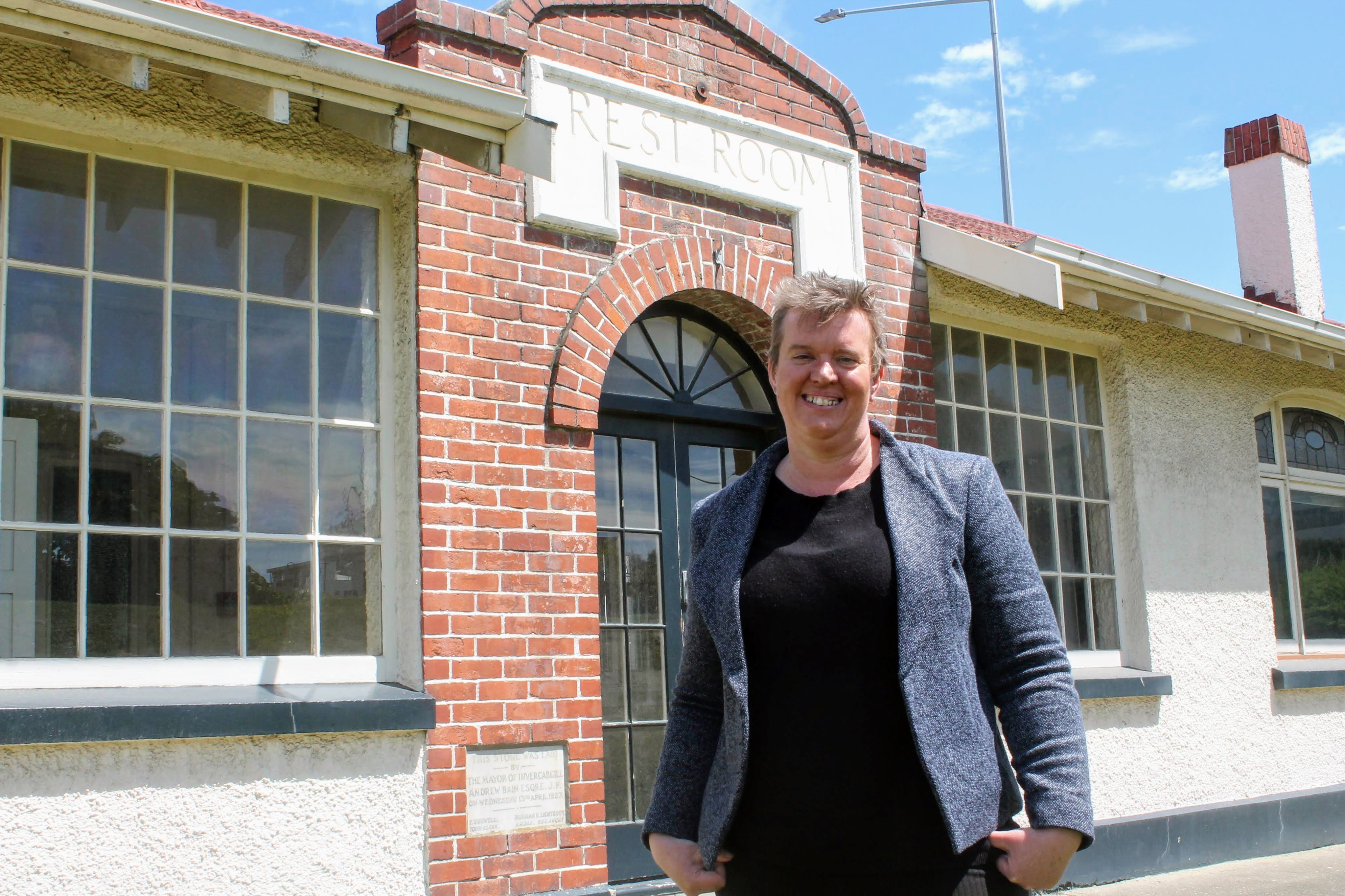 Arts Murihiku chairwoman Rebecca Amundsen celebrates securing funding which will support a...
