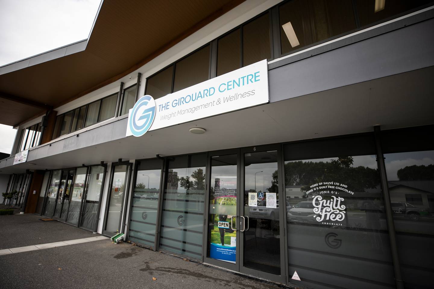 The Kaiapoi health clinic where Dr Jonie Girouard was filmed giving out fake Covid-19 vaccine...
