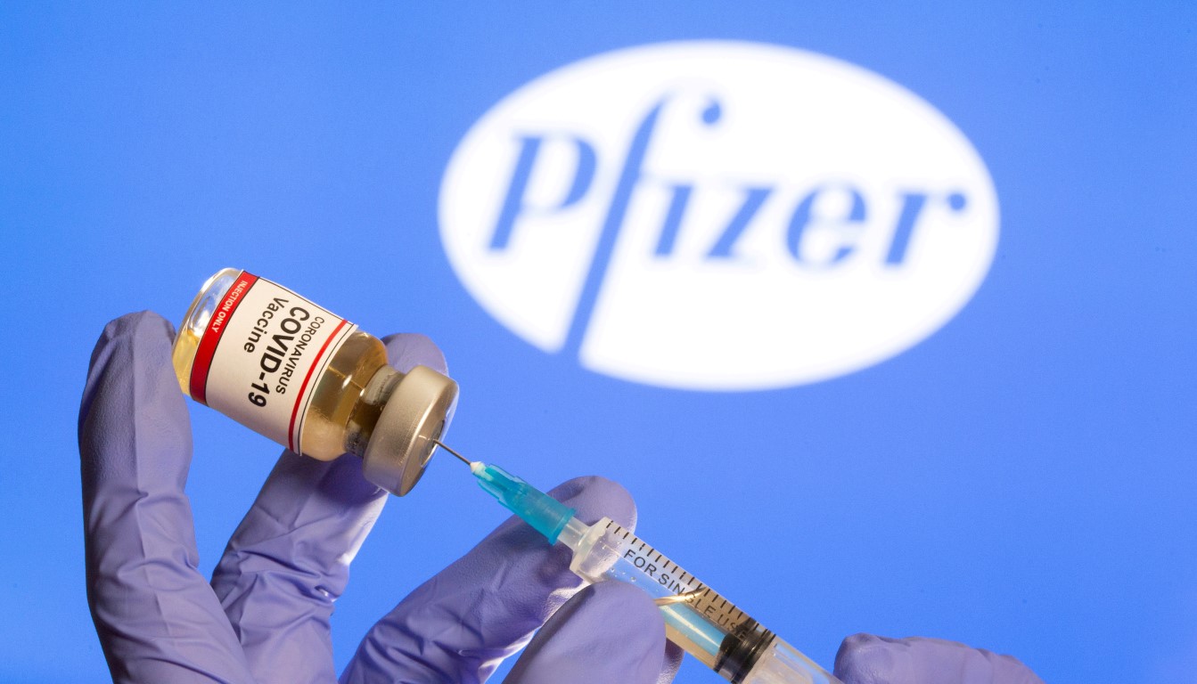Pfizer and its German partner BioNTech SE say they have so far found no serious safety concerns...
