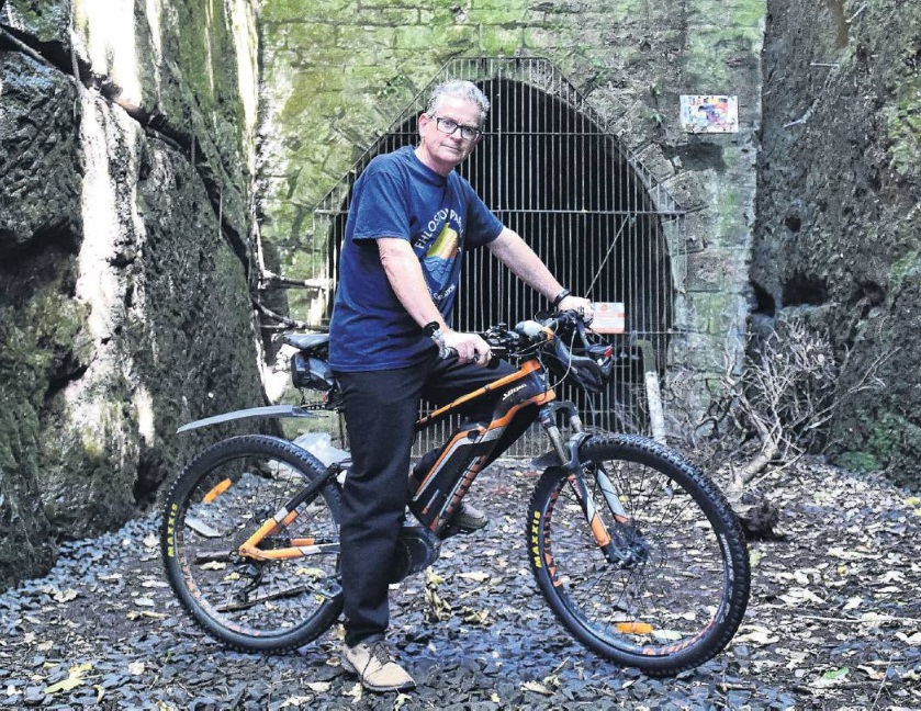 Hoping a tunnel at Caversham will become part of a new cycling trail between Mosgiel and Dunedin ...
