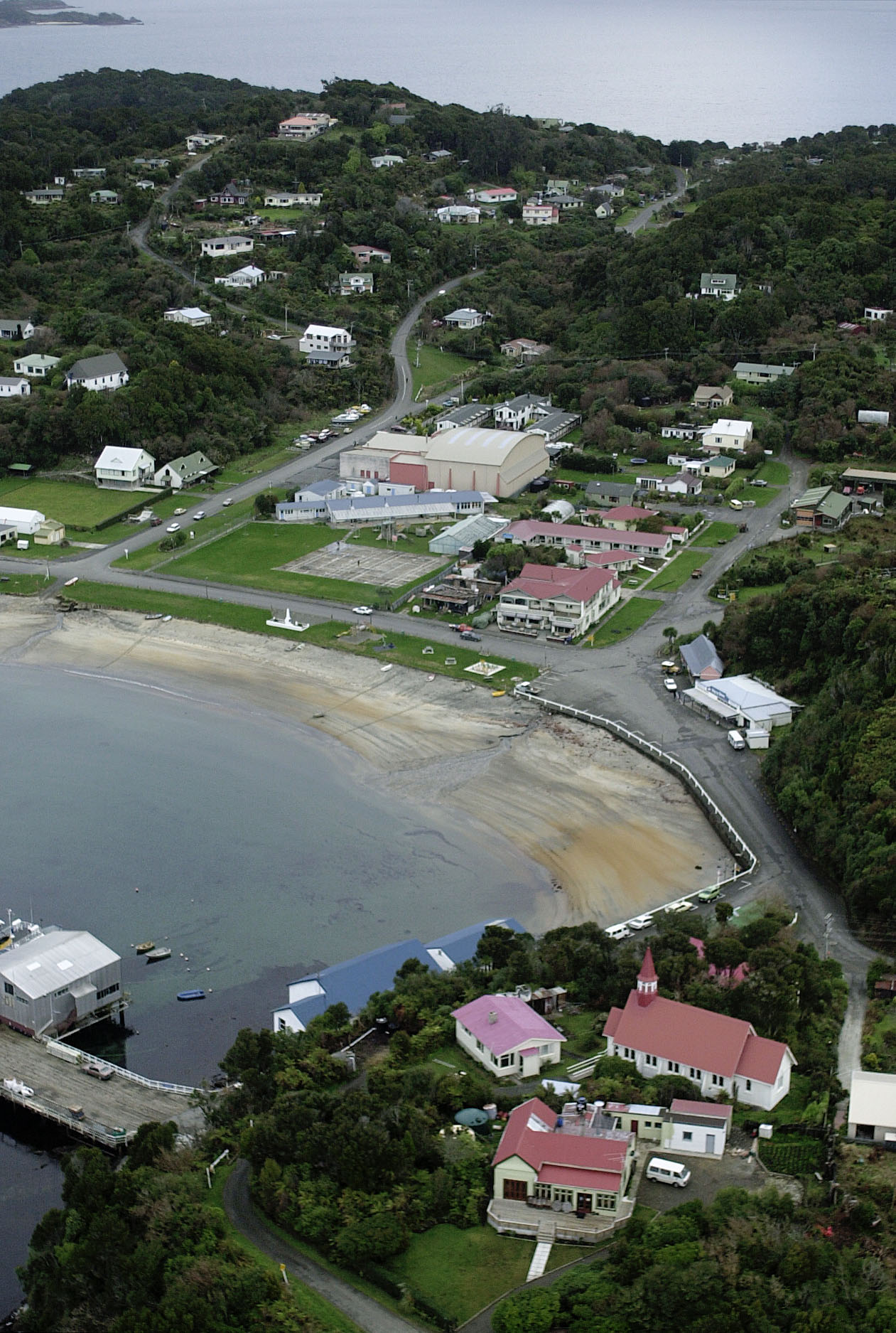 Oban, entry point to Stewart Island.