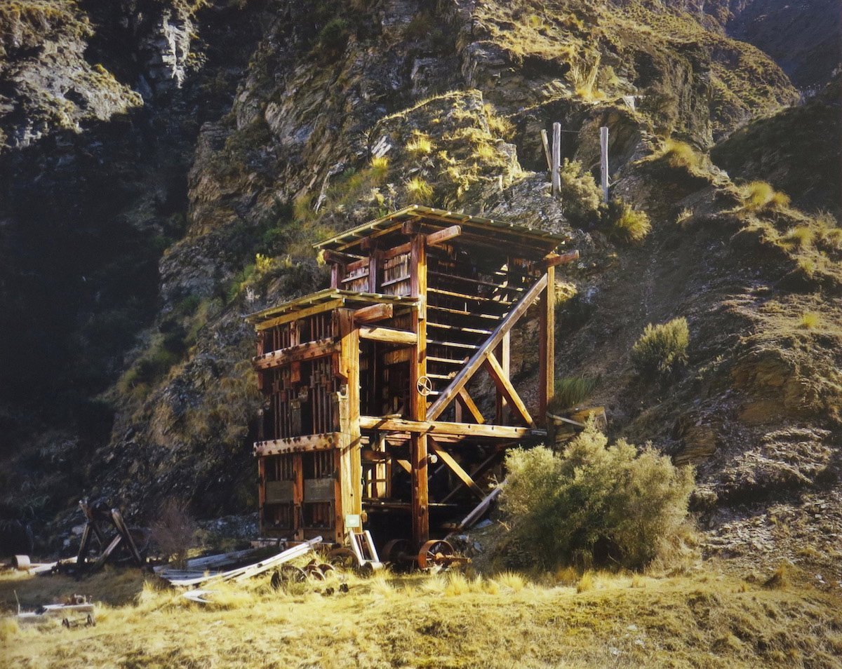 Winter, Homeward Bound Battery, Above Macetown, Otago, by Chris Corson-Scott.