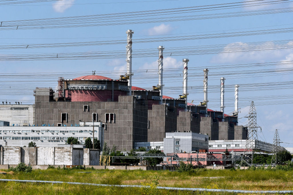 The Zaporizhzhia nuclear power plant in southeastern Ukraine. File photo: Dmytro Smolyenko/Future...