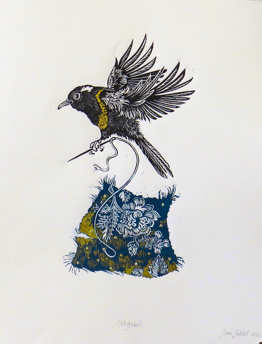 Stitch Bird, by Jane Siddall.