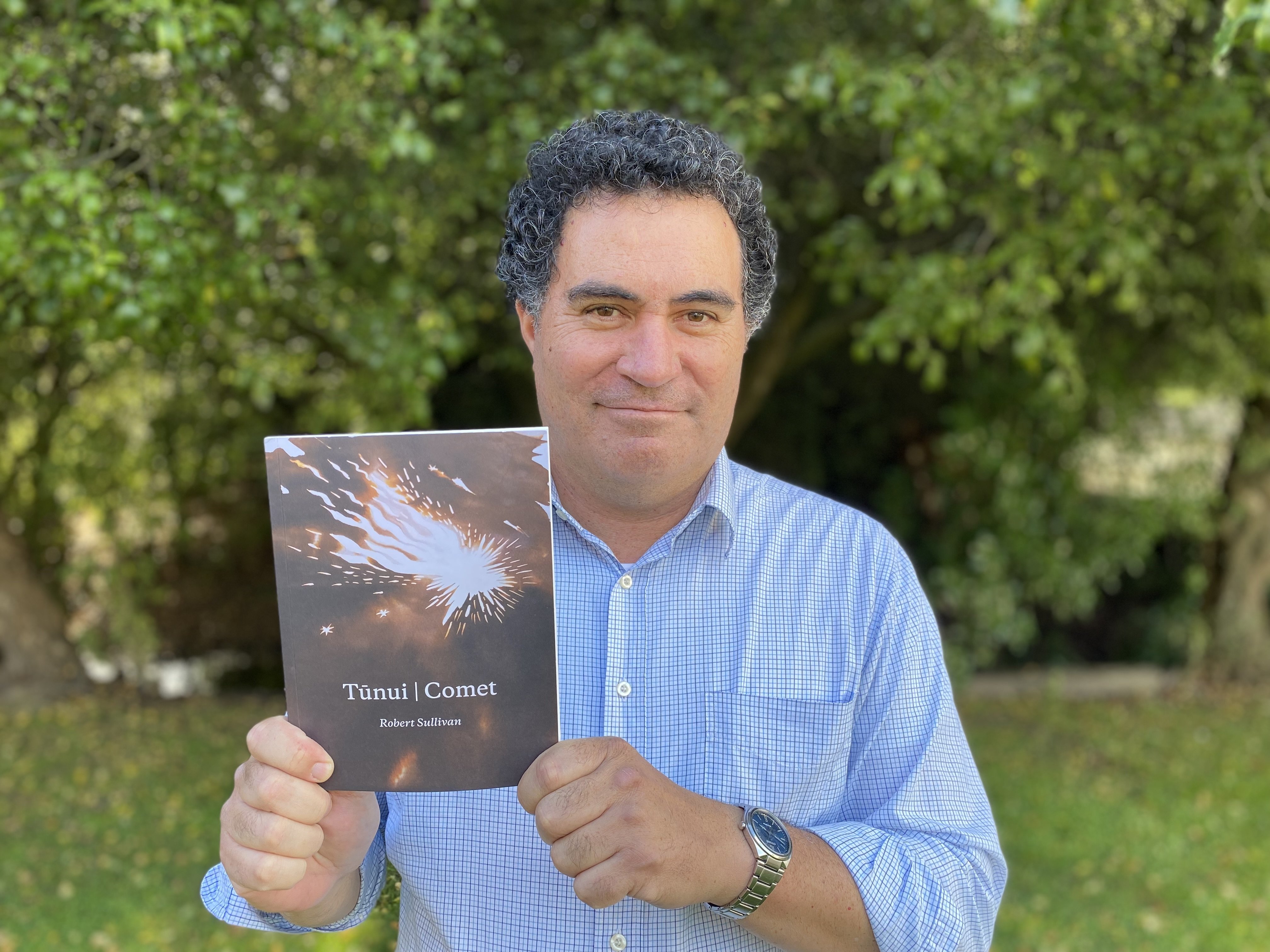 Poet Robert Sullivan has just released his latest poetry book Tunui/Comet. PHOTO: ASHLEY SMYTH