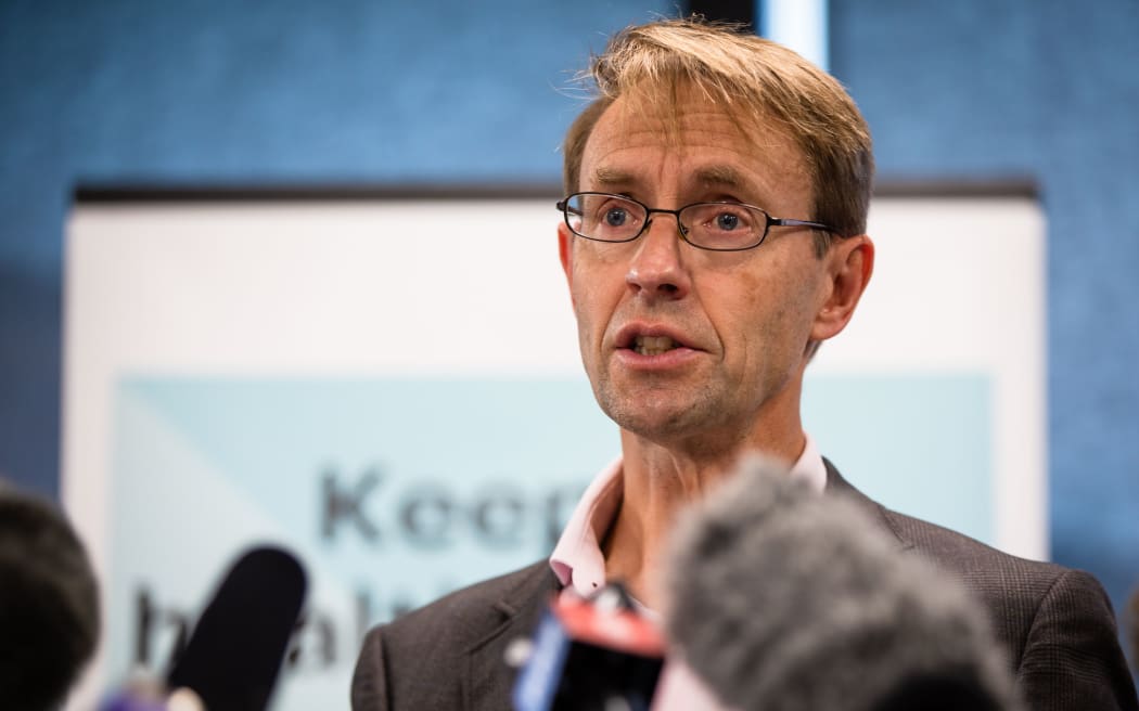 Director-General of Health Ashley Bloomfield. Photo: RNZ 