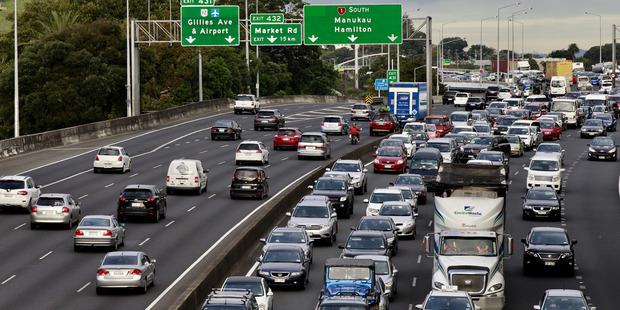 Officials believe charges could help take 12 percent of traffic off Auckland's choked roads. File...