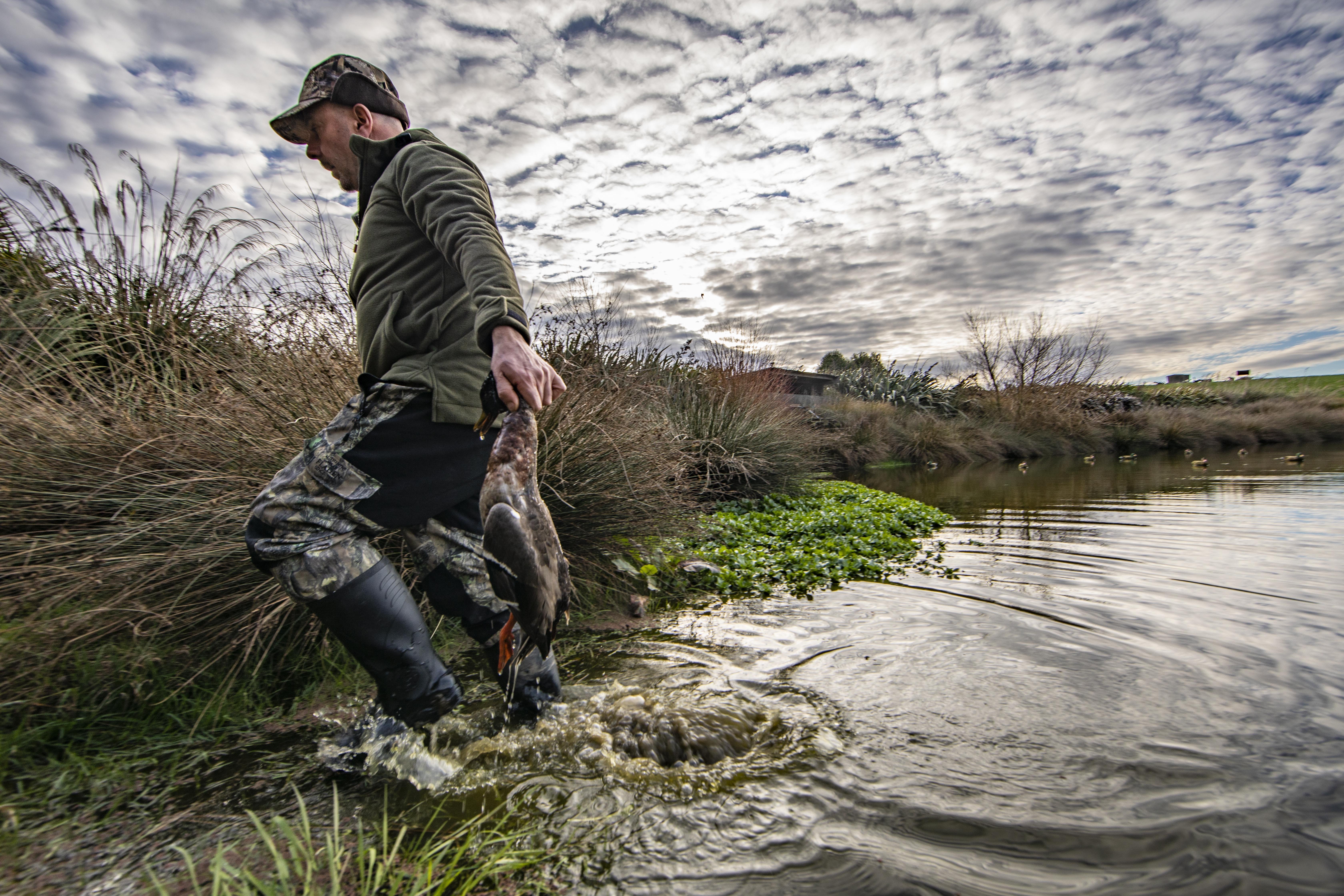 Soon to be Dunedin-based chef Angelo Georgalli finds it difficult hunting birds. PHOTO: RICHARD...