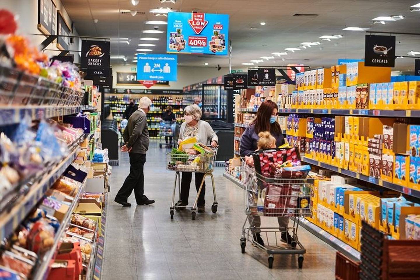 Supermarket giant Aldi has more than 5600 stores worldwide (including this one in Wales) and is...