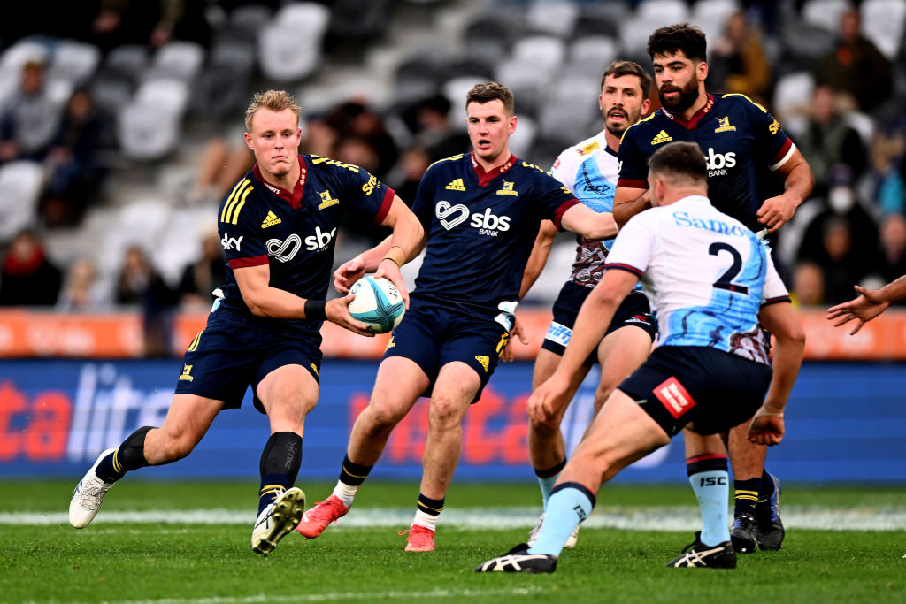 Sam Gilbert in action for the Highlanders against the Waratahs. Photo: Getty