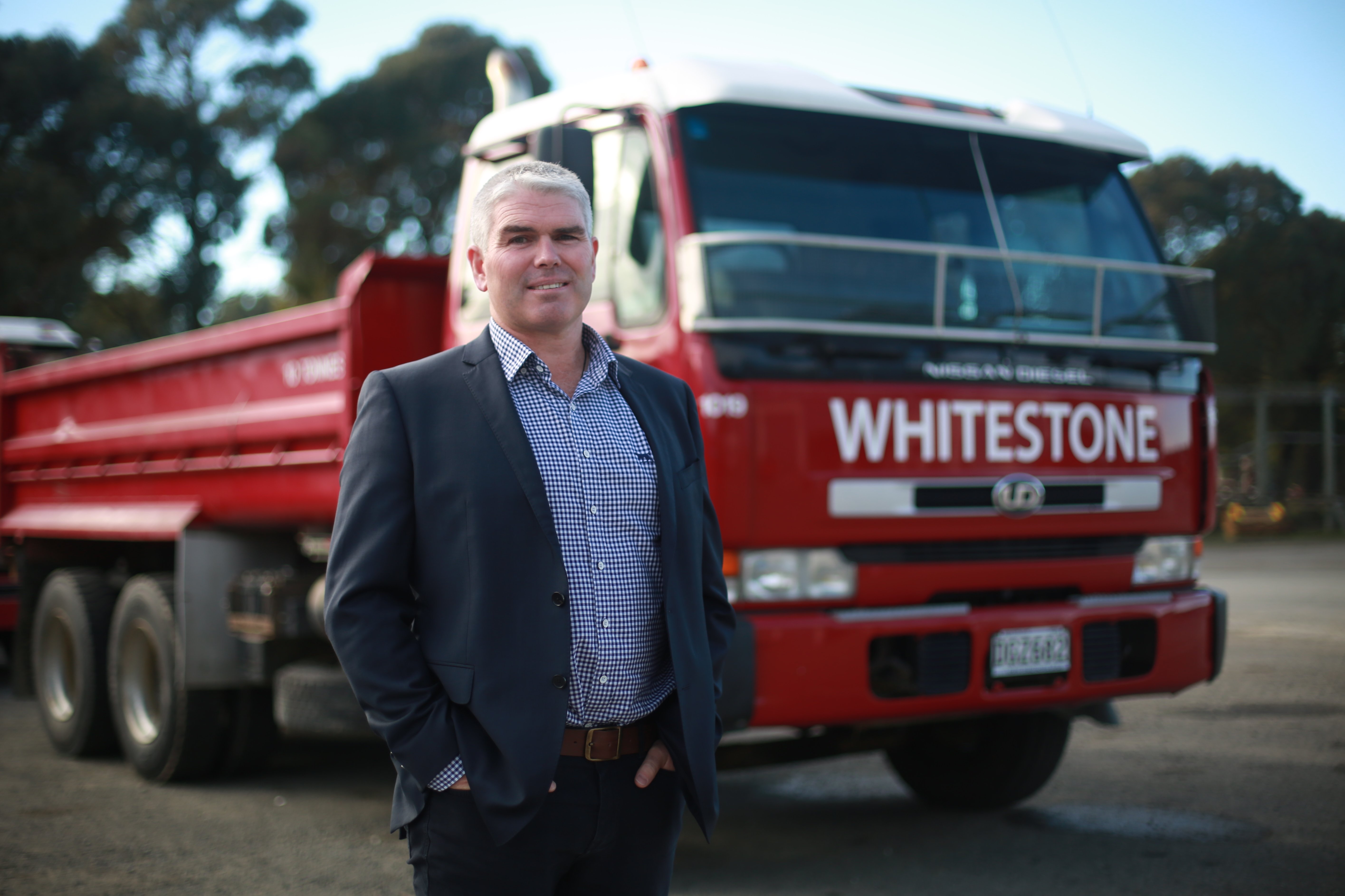 Paul Bisset is Whitestone Contracting’s new chief executive. PHOTO: REBECCA RYAN