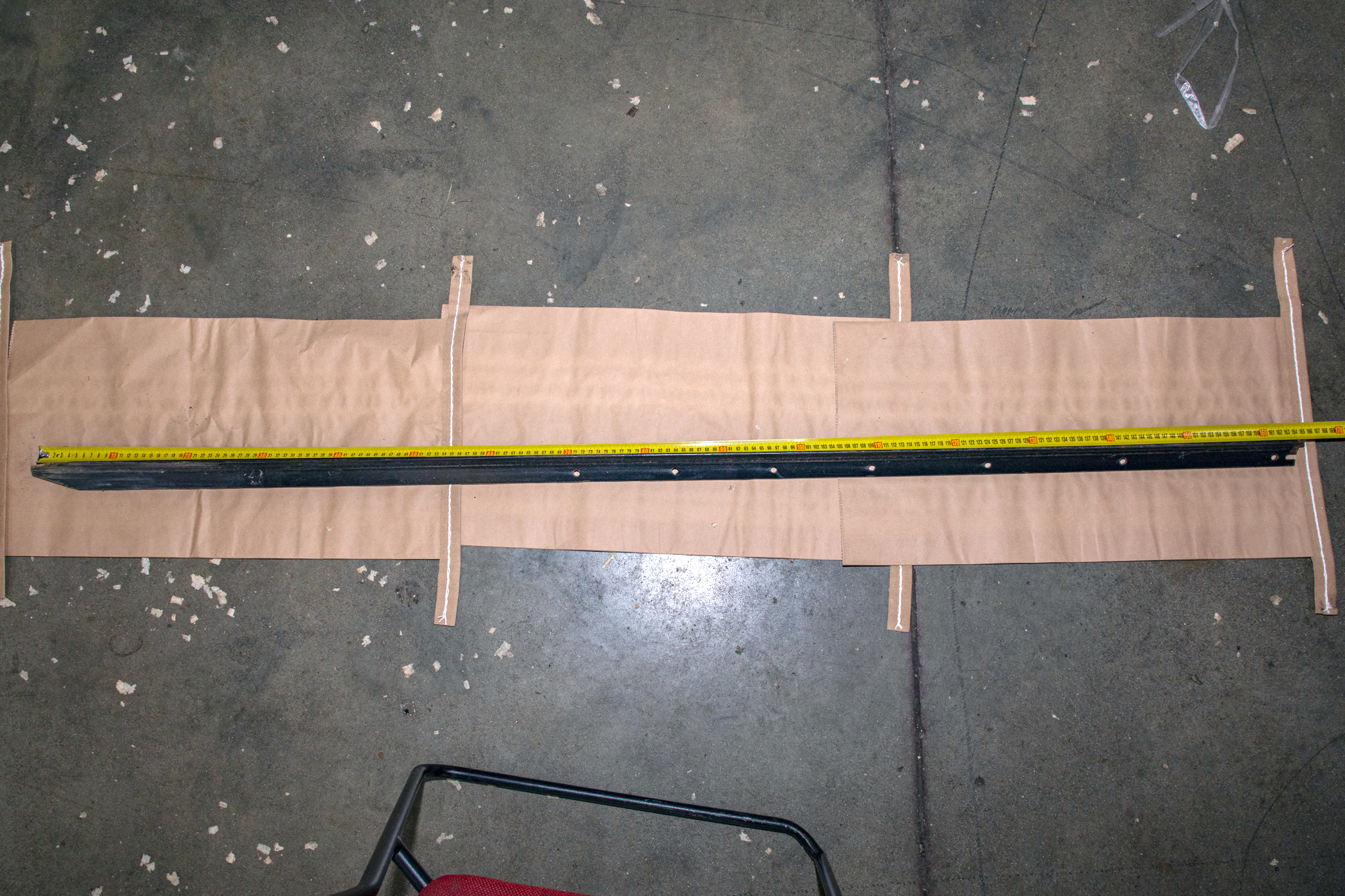 A waratah (heavy steel post) was used to hit the victim, police say. Photo: supplied/ NZ Police