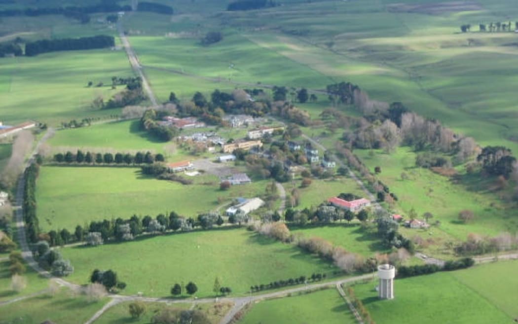An aerial view of Lake Alice Psychiatric Hospital. File photo. Photo: PUBLIC DOMAIN/ https://en...