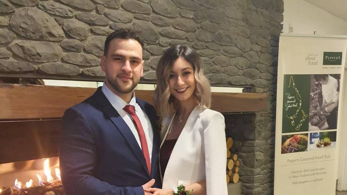 Fay El Hanafy and Mahdi Zougub married at Terrace Downs on June 12. Photo: Givealittle