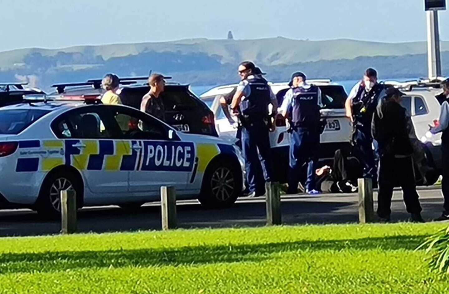 A person has been arrested after an incident in north Auckland. Photo: Daniel Camus via NZ Herald