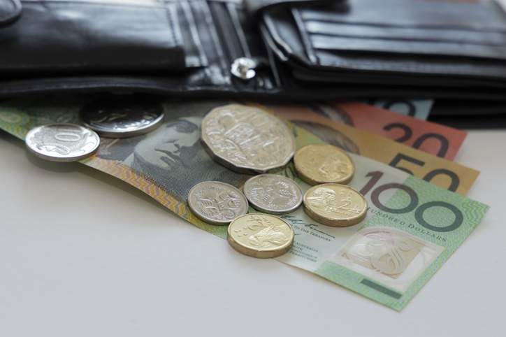 Australian money getty Australian money getty