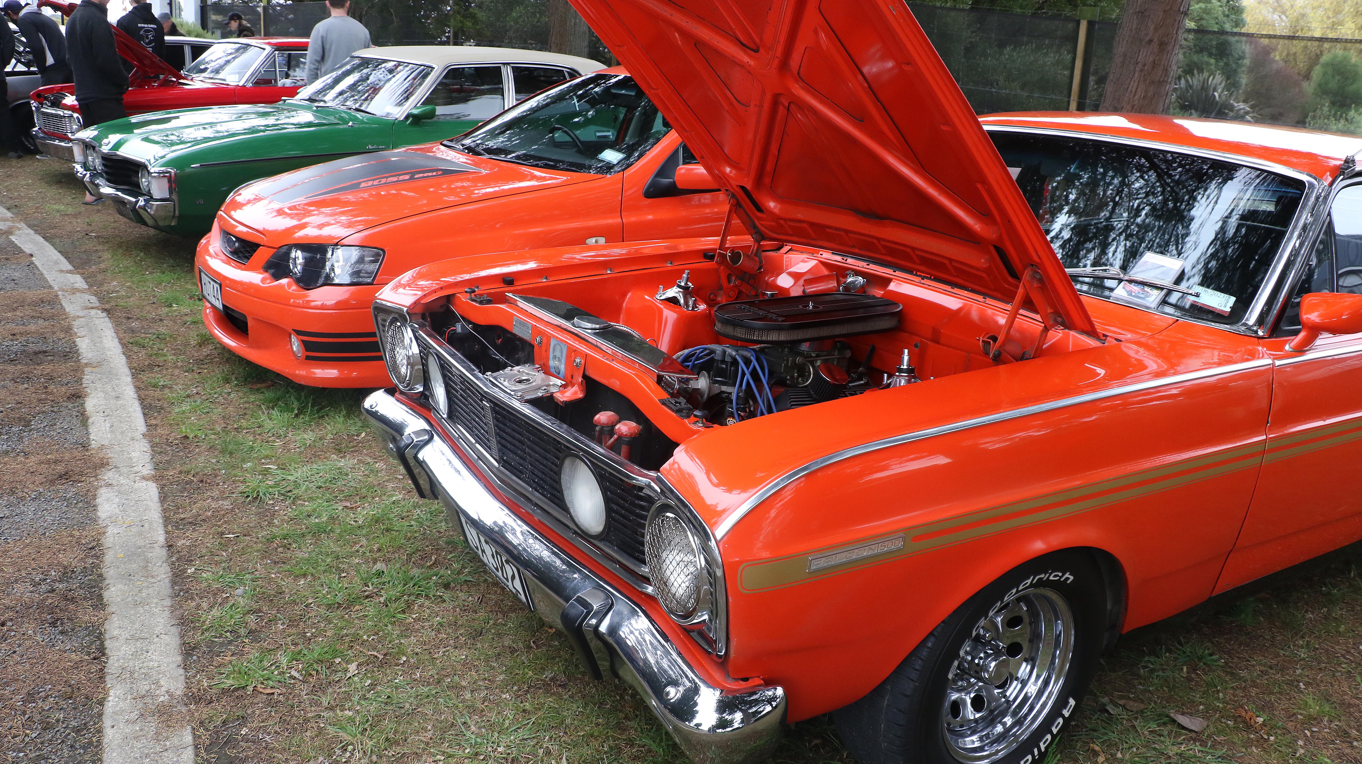 Australian-built Falcons. Photo: John Cosgrove