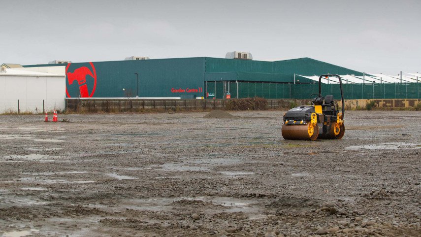 The Homebase extension on Marshland Rd. Photo: Newsline