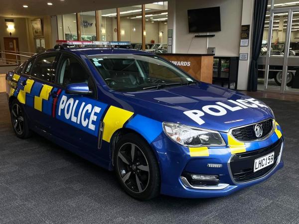 The Holden in the foyer of Southward Car Museum, Paraparaumu. Photo: Southward Car Museum via NZ...